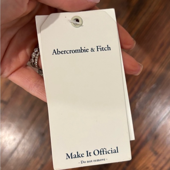 Abercrombie & Fitch White Midi High Slit White Dress Sz MP NWT Adjustable Straps - Picture 6 of 8